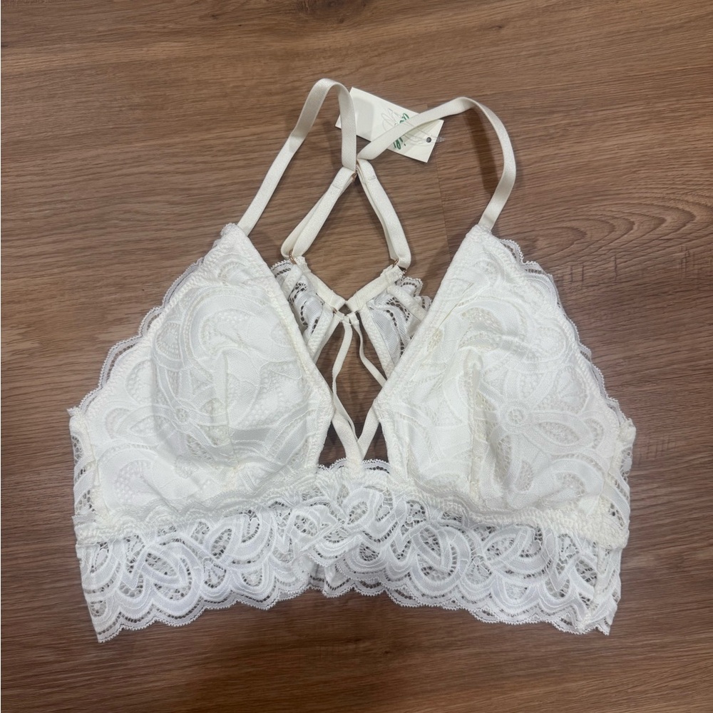 Aerie lace Bralette in Ivory